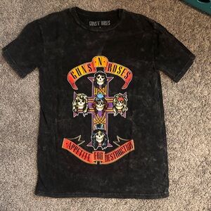 Guns N' Roses Black Graphic Women's Tee